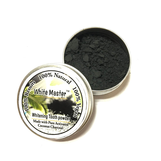 Black bamboo charcoal tooth powder