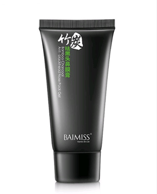Bamboo charcoal blackhead nasal mask cream shrink pores to black set suit black thorn cream