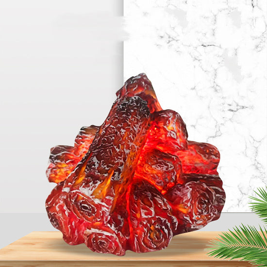 LED Simulation Charcoal Fire Lamp